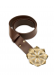 Women Cynthia Rowley Belts & Ties | Gold Flower Buckle Belt