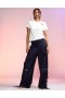 Women Cynthia Rowley Bottoms | Pinstripe Cargo Pants