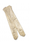 Women Cynthia Rowley Hats & Gloves | Bea Long Metallic Leather Gloves