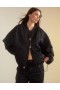 Women Cynthia Rowley Jackets & Coats | Downtown Quilted Bomber Jacket