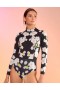 Women Cynthia Rowley Surf & Swim | Cherry Blossom Wetsuit