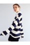Women Cynthia Rowley Tops | Ardie Striped Rugby Shirt