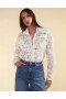 Women Cynthia Rowley Tops | Blooming Lace Shirt