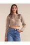 Women Cynthia Rowley Tops | Ivy Cropped Wool Cardigan