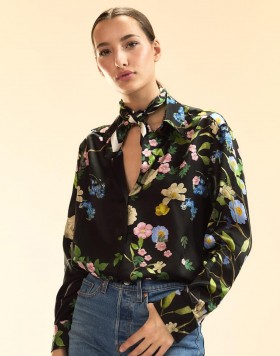 Women Cynthia Rowley Tops | Collectible Silk Shirt