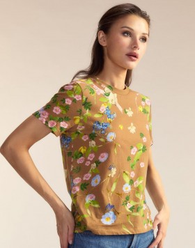 Women Cynthia Rowley Tops | Everyday Cotton Tee