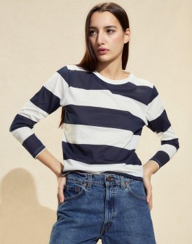 Women Cynthia Rowley Tops | Long Sleeve Everyday Tee