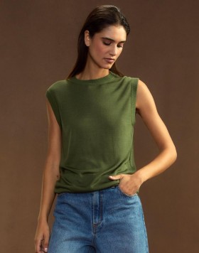 Women Cynthia Rowley Tops | Mica Sleeveless Knit Top