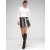 Women Cynthia Rowley Bottoms | Snake-Embossed Vegan Leather Skirt