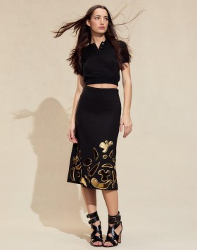  Női Cynthia Rowley Alsó | Calypso Midi Szoknya