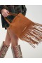  Málaí Cynthia Rowley do Mhná | Mála Tote Suede Felicity Fringe