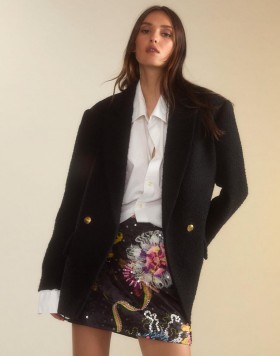  Mná Cynthia Rowley Tops | Bardot Bouclé Blazer