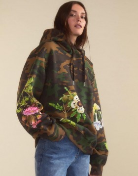  Barráin Cynthia Rowley do Mhná | Hoodie In Plain Sight