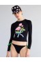  Žene Cynthia Rowley Surf & Swim | Bouquet Ribbon Rashguard