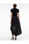  Falda asimétrica bordada Eva de Cynthia Rowley para mujer