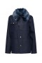  Chaquetas y abrigos Cynthia Rowley para mujer | Chaqueta Outward Bound Field con cuello de piel desmontable