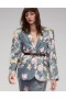  Blusas Cynthia Rowley para mujer | Blazer Claude Brocade