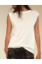  Tops de mujer Cynthia Rowley | Top de punto sin mangas Mica