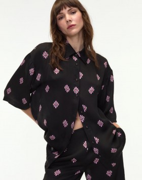  Tops de Cynthia Rowley para mujer | Camisa Blake Camp