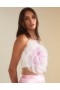 Cynthia Rowley toppe til kvinder | Gradueret organza blomsterbandeau