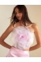 Cynthia Rowley toppe til kvinder | Gradueret organza blomsterbandeau