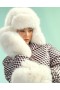  Vrouwen Cynthia Rowley Snow | Oversized wanten van imitatiebont