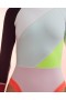  Vrouwen Cynthia Rowley Surf & Swim | Janet Colorblock High Cut Wetsuit