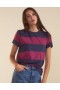  Dames Cynthia Rowley Tops | Gestreept T-shirt