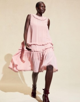 Vrouwen Cynthia Rowley Jurken | Annabelle Mouwloze Midi-jurk