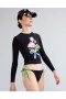  Maillot de bain anti-UV Cynthia Rowley Surf & Swim pour femme | Bouquet Ribbon