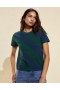 Hauts Cynthia Rowley pour femmes | T-shirt à rayures diagonales