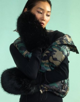  Chapeaux et gants Cynthia Rowley pour femmes | Moufles surdimensionnées en fausse fourrure