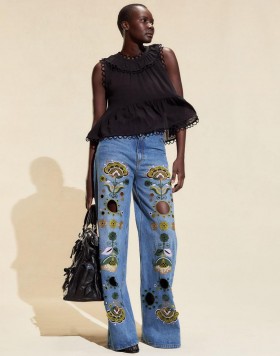 Hauts Cynthia Rowley pour femmes | Chemisier sans manches Annabelle