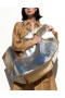  Cynthia Rowley Damentaschen | Oversized Tote Bag aus veganem Leder in Metallic-Optik |
