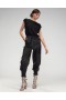  Damen-Jogginghose von Cynthia Rowley | Die Londoner Leder-Jogginghose